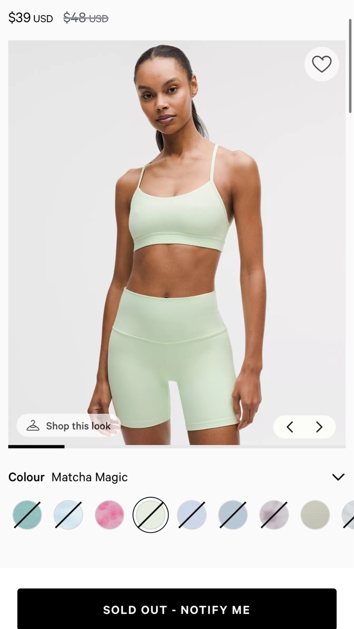Wmtm Matcha Magic Flow Y

#LTKfitnessgoals #LTKSaleAlert #LTKActive