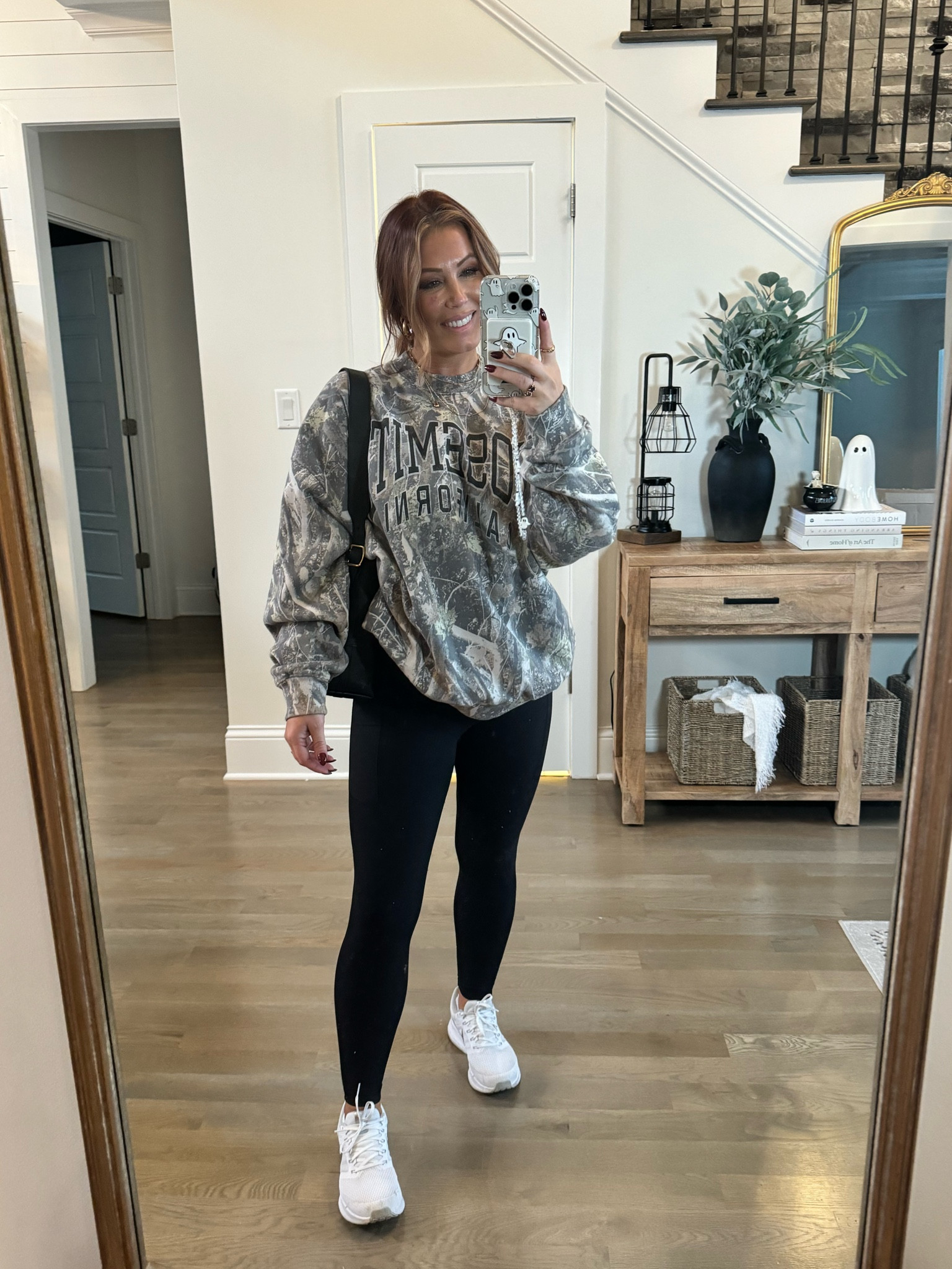 I am obsessed with this camo sweatshirt and it never stays in stock! I am in a size large! 

#abercrombie #casualoutfit #falloutfit 

#LTKFindsUnder50 #LTKOver40 #LTKStyleTip