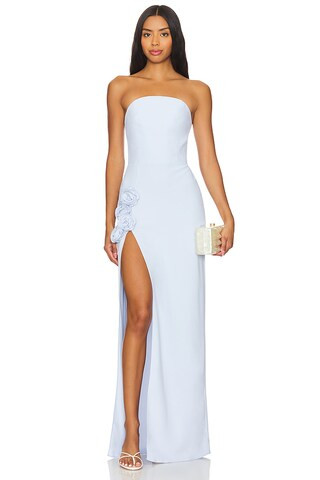 x REVOLVE Wolfe Gown in Arctic | Revolve Clothing (Global)