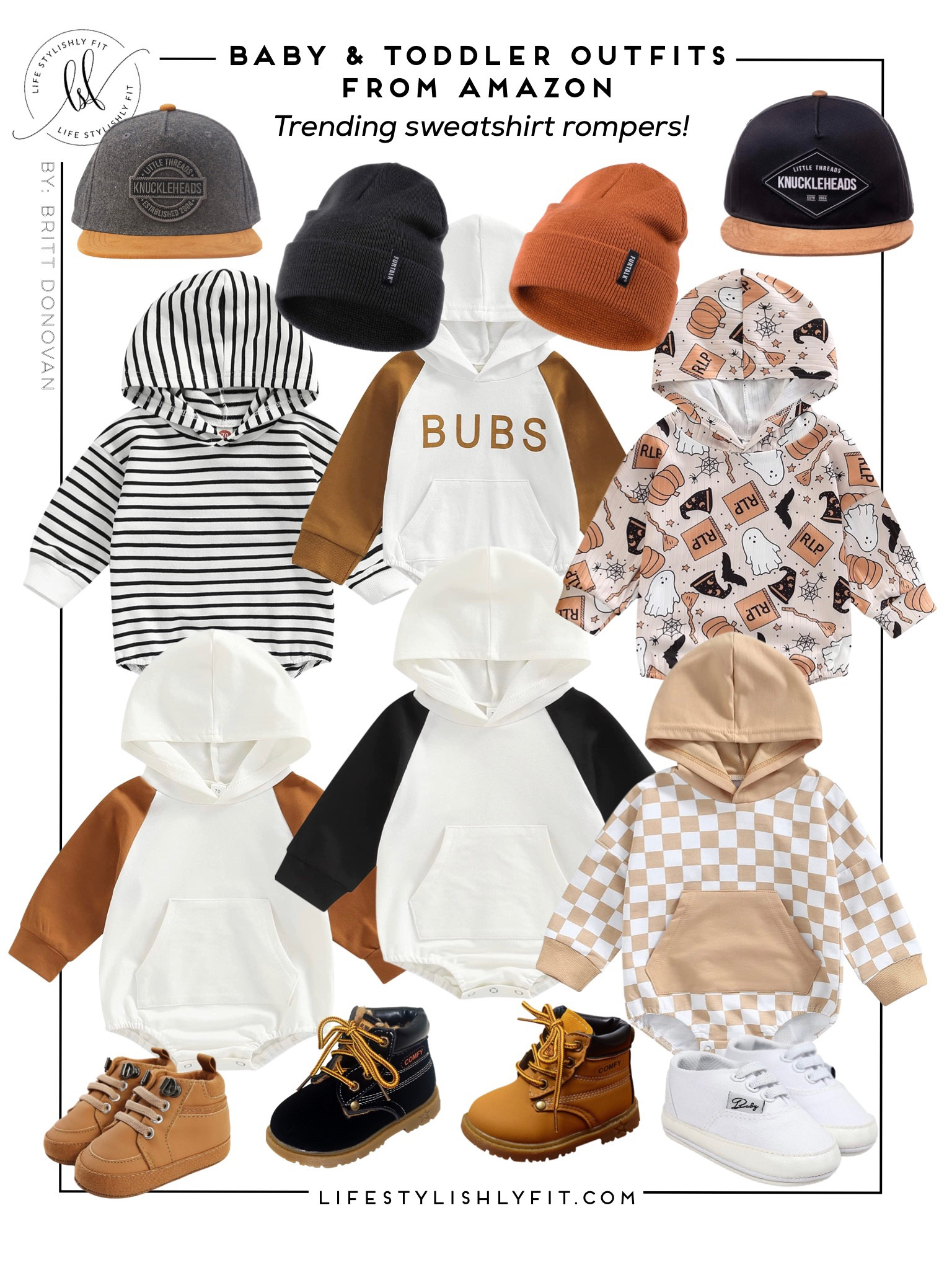 Amazon sweatshirt rompers for Fall!

Toddler boy style | baby boy style | Amazon find | amazon fashion | baby boy outfit | toddler fall outfit 

#LTKbump #LTKbaby #LTKkids