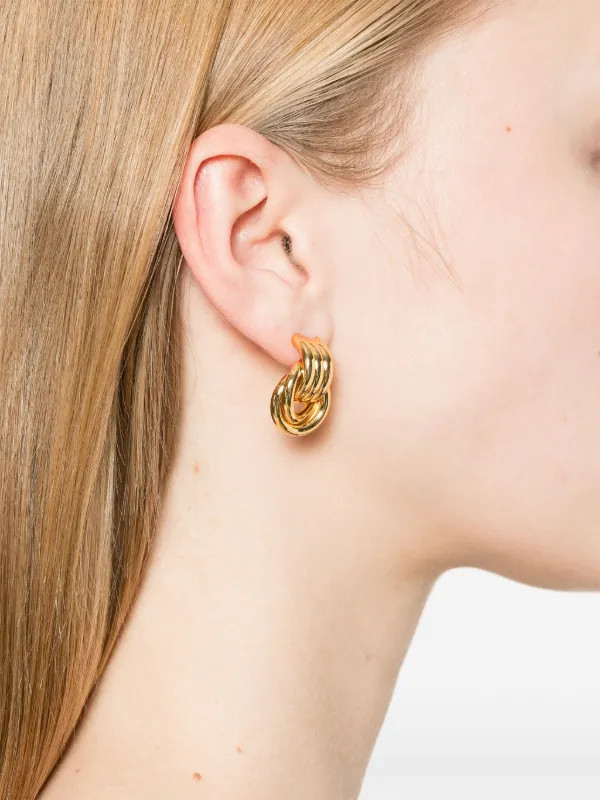 Heaven Mayhem Baby Knot Ohrringe | Gold | FARFETCH DE | Farfetch Global