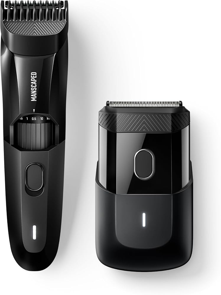 MANSCAPED® The Beard Hedger™ Premium Men's Beard Trimmer & The Handyman™ Compact Face Shaver... | Amazon (US)