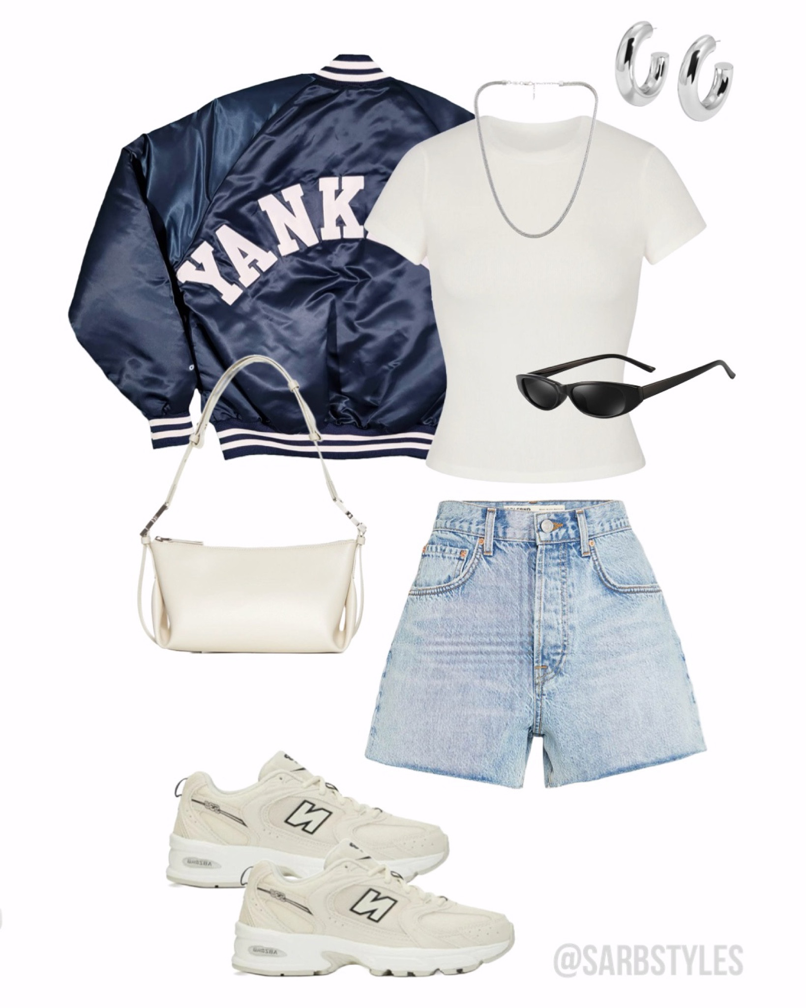 baseball game outfit inspo ⚾️

#outfitinspo #baseballoutfit #coolgirl #yankees 

@etsy @newbalance @skims @amazon

#LTKSeasonal #LTKstyletip #LTKU