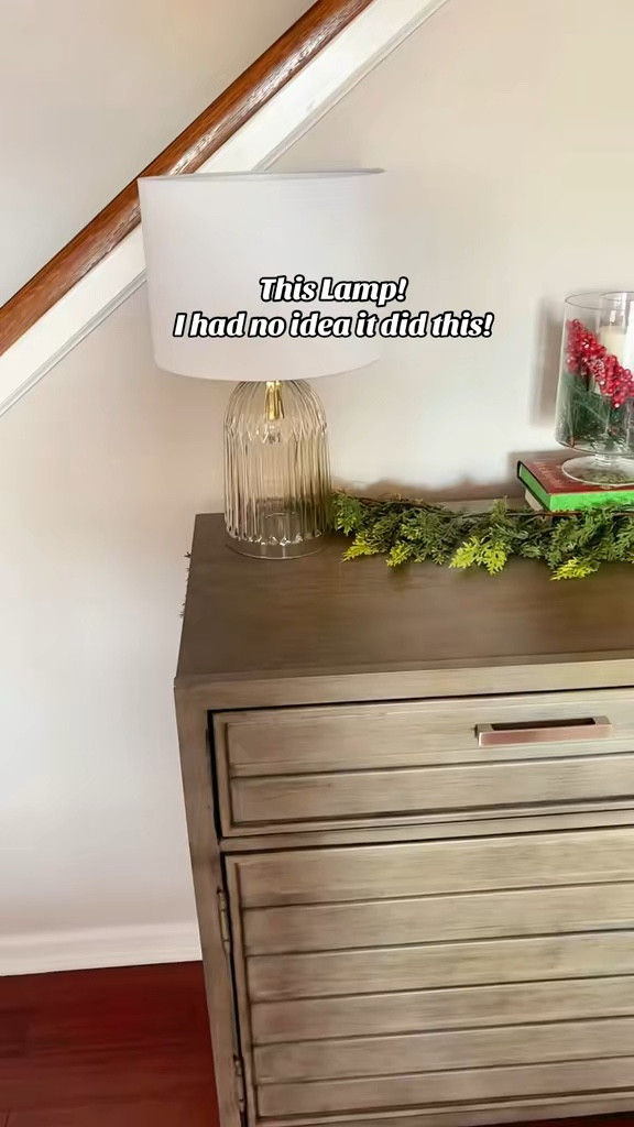 This Glass Lamp is sold by QVC and lights three ways!

#LTKHome #LTKspringtrends #LTKstorytime