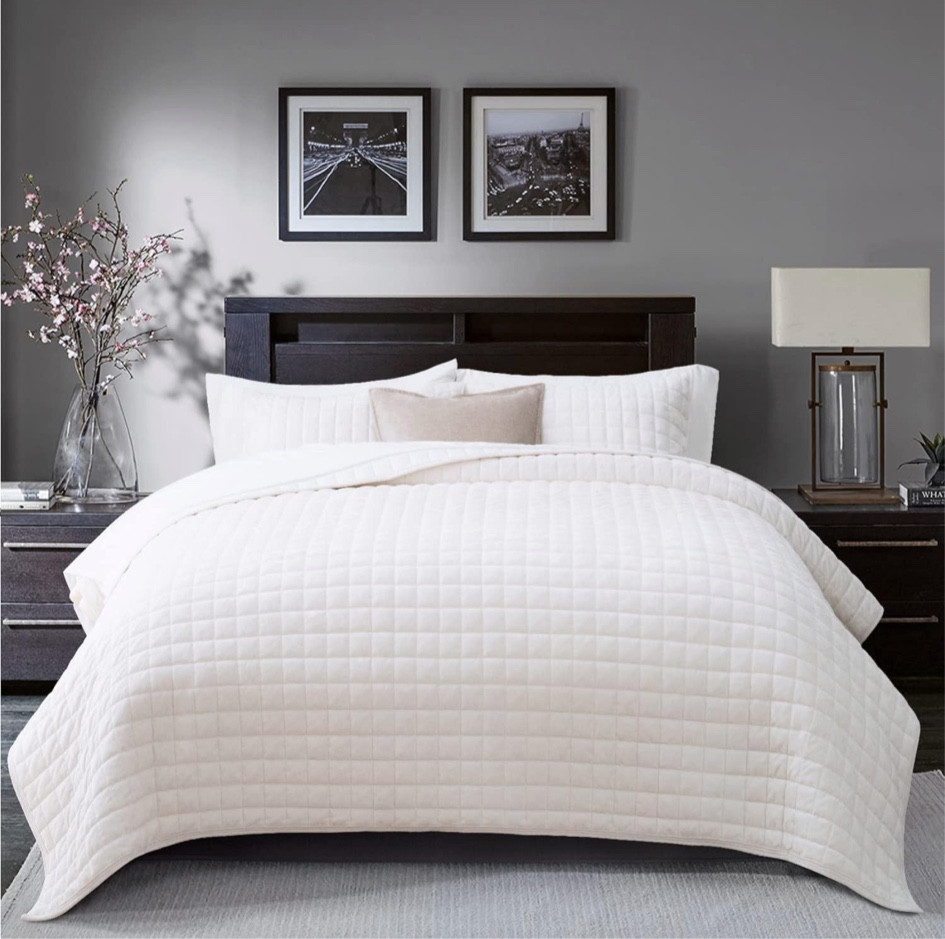 velvet comforter set!! 🤍🤍

#LTKfamily #LTKhome #LTKfindsunder100