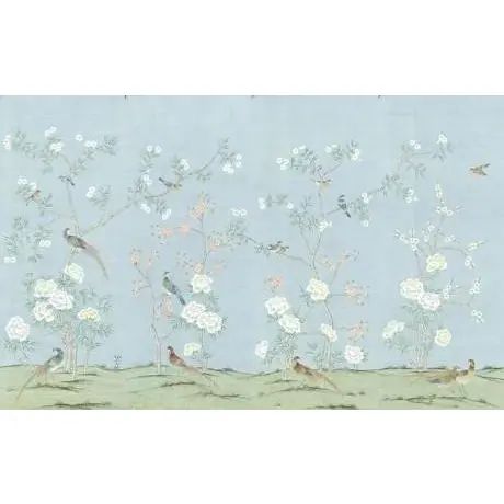 Casa Cosima Henri Spring Wallpaper Mural - 4 Panels 144" W X 108" H | Chairish