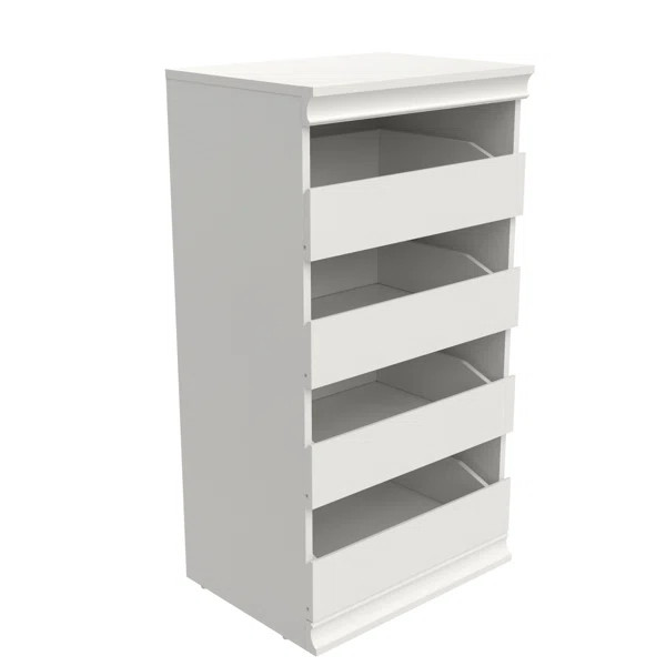 Modular Storage 21.38" W Drawer Unit with 4 Drawers | Wayfair North America