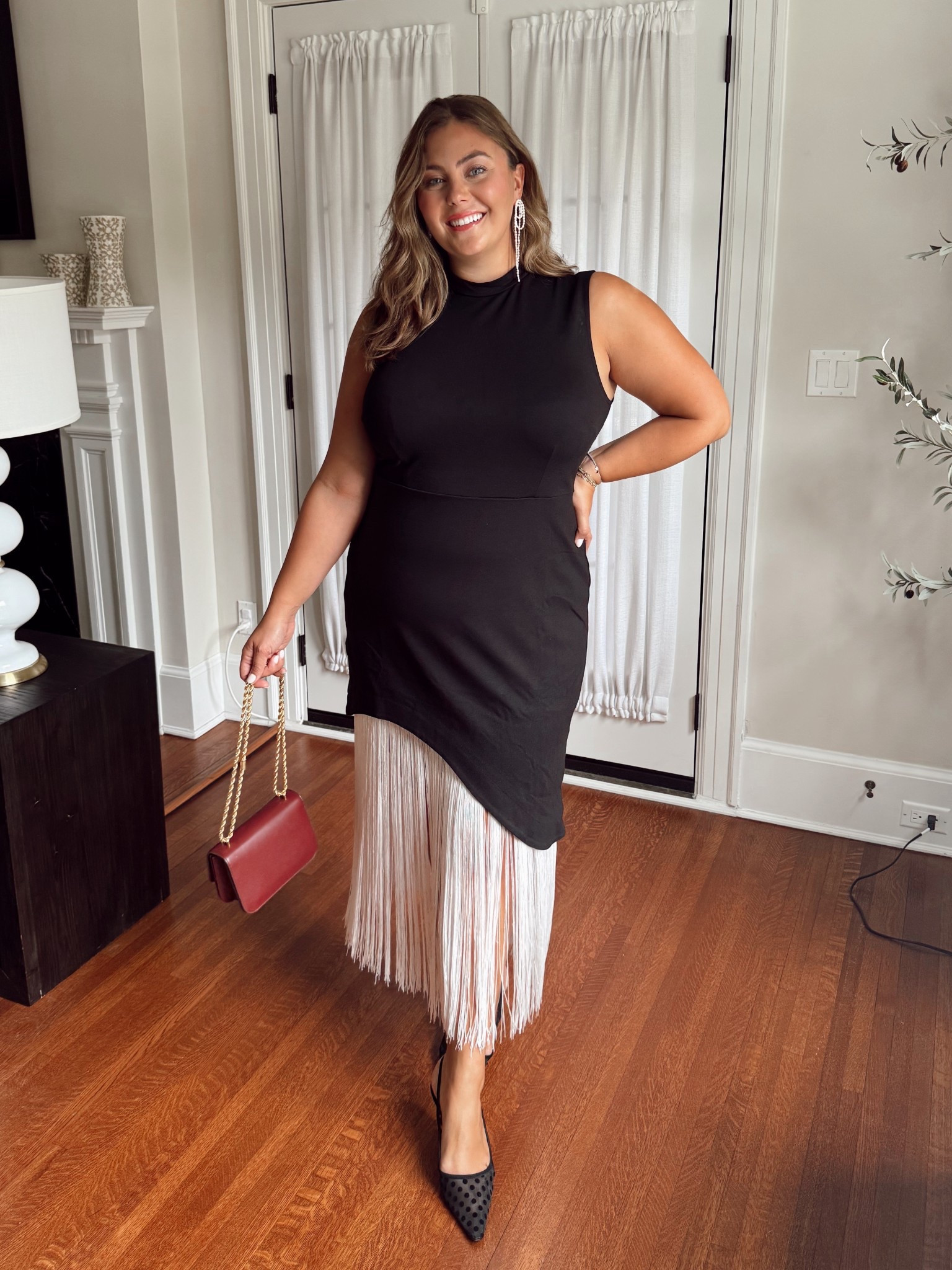 Wearing size 18 in dress - wedding guest dress, special event dress, cocktail party dress, holiday party dress. Use CARALYN15 on your first order at Spanx. 

#LTKParties #LTKPlusSize #LTKWedding