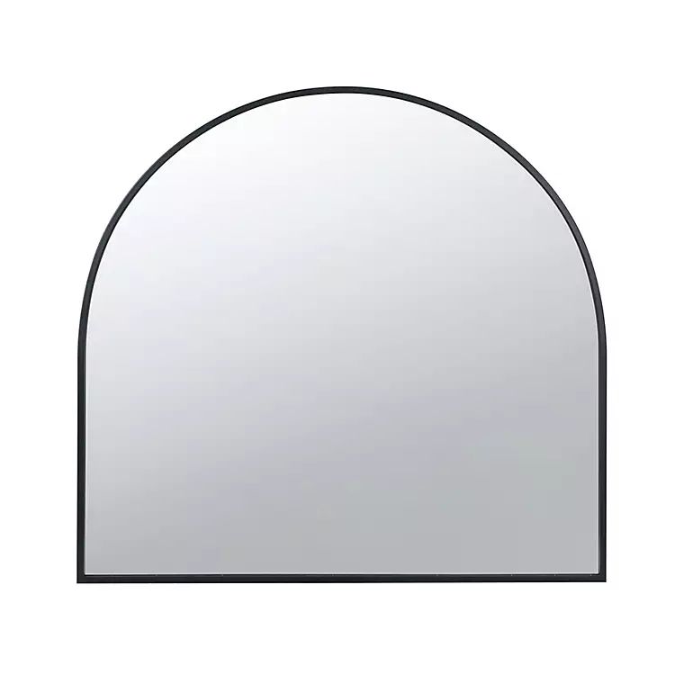 New! Black Wide Arched Wall Mirror | Kirkland's Home