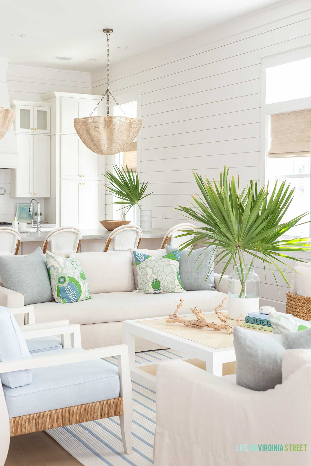 Coastal home living room decor  

 #LTKSeasonal #LTKHome