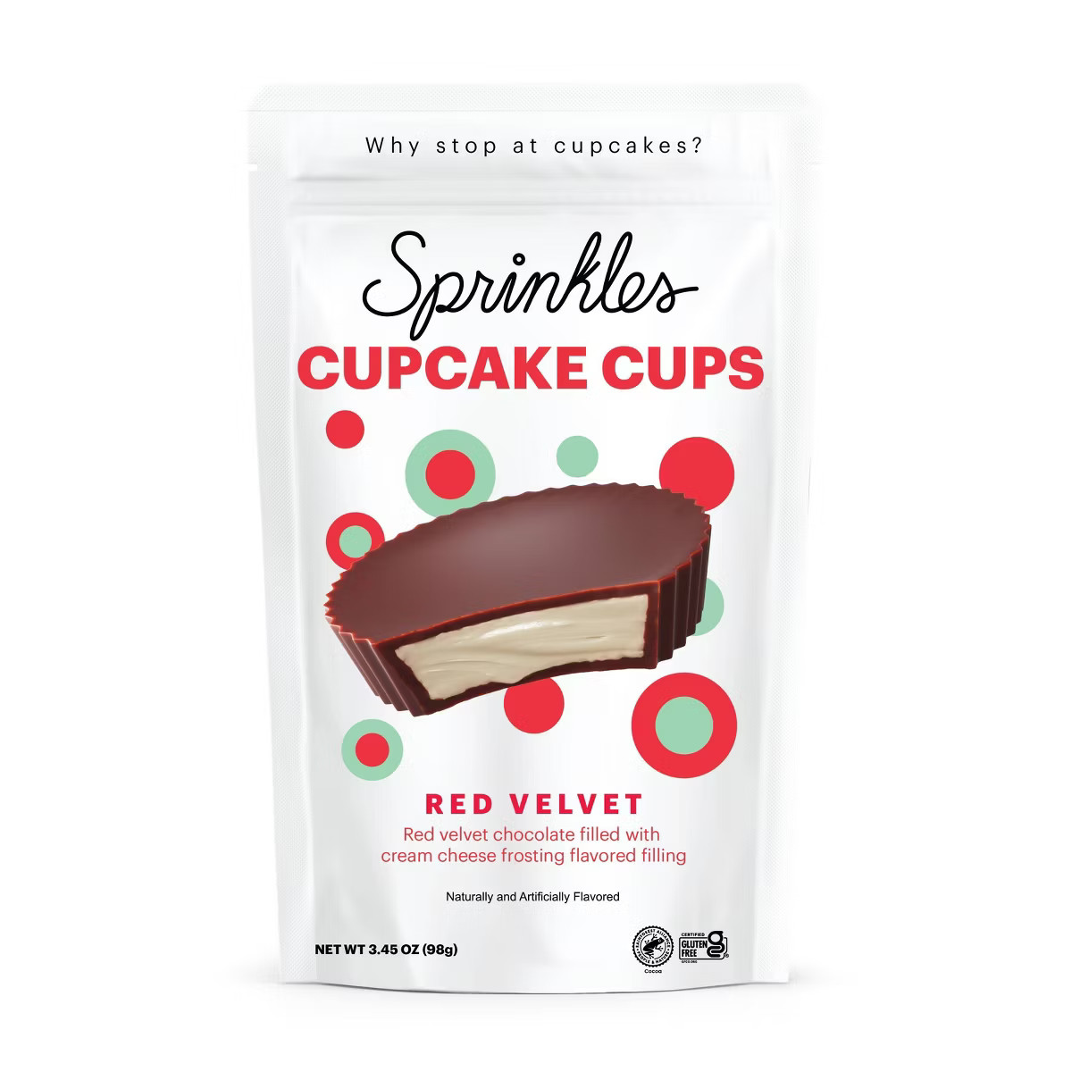 Sprinkles Chocolate Red Velvet Cups – 3.45oz | Target
