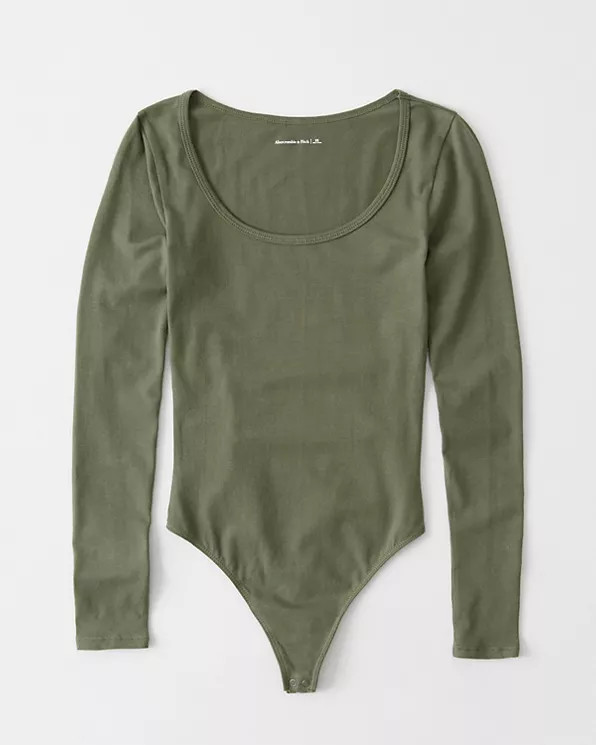 Long-Sleeve Bodysuit | Abercrombie & Fitch US & UK