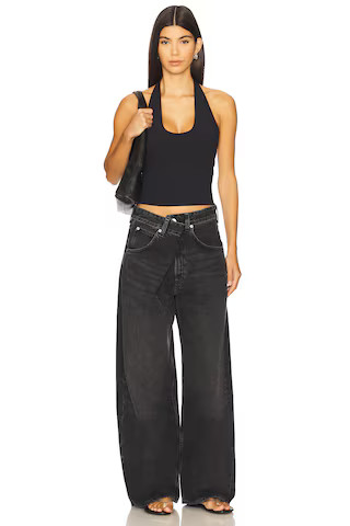 AGOLDE Vana Wide Leg Jeans in Arcane from Revolve.com | Revolve Clothing (Global)