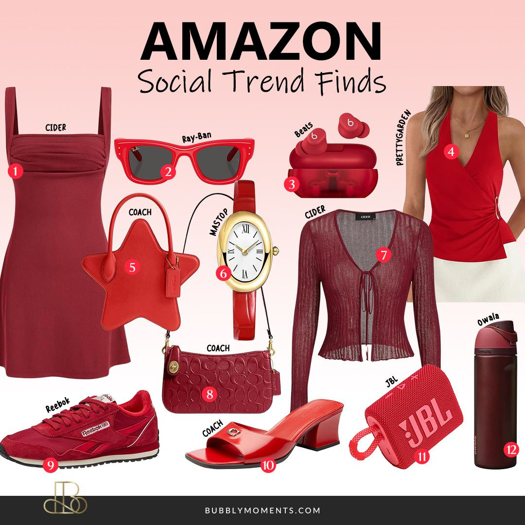 These Amazon social trend finds are everywhere right now ✨ From viral fashion pieces to everyday essentials and must-have accessories, these are the trending finds everyone is adding to cart. Perfect for upgrading your daily routine, refreshing your style, or finding those little things that make life easier and more fun.
Whether you love cozy home finds, cute outfits, beauty favorites, or trendy accessories, this roundup has a little bit of everything. These picks are stylish, practical, and easy to use for everyday life. Save this post for your next Amazon scroll and tap to shop the viral finds everyone is talking about 💕
#LTKStyle #LTKFinds #LTKBeauty #AmazonFinds #TikTokMadeMeBuyIt #AmazonFavorites #ViralFinds #TrendingNow #AmazonMustHaves #OnlineShopping #DailyFinds #MustHaveItems #TrendingProducts #FashionFinds #HomeFinds #BeautyFinds #LifestyleFinds #AmazonDeals #InternetFamous #ViralProducts #ShopWithMe #AmazonTrend 

 