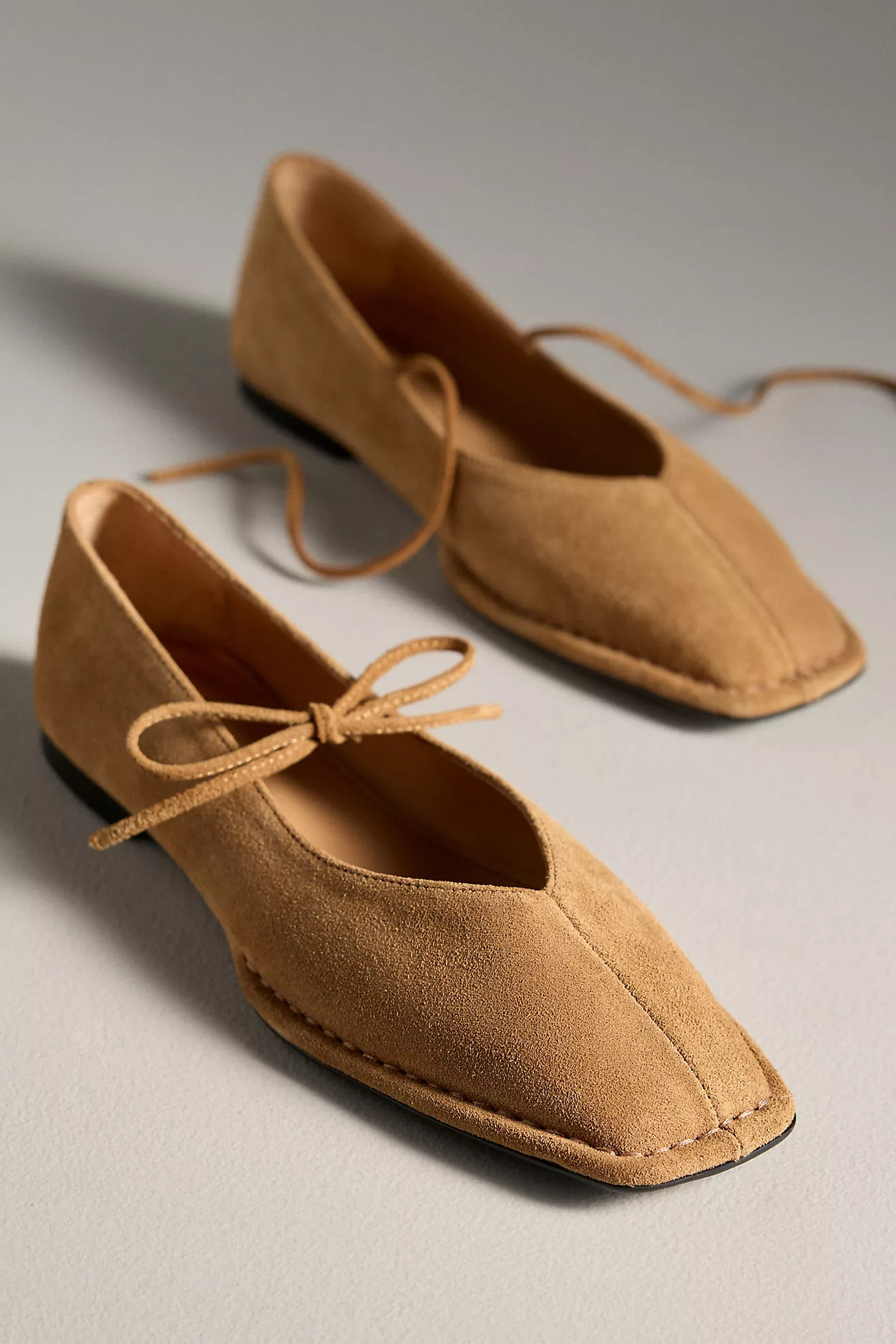 ALOHAS Sway Suede Ballet Flats | Anthropologie (US)