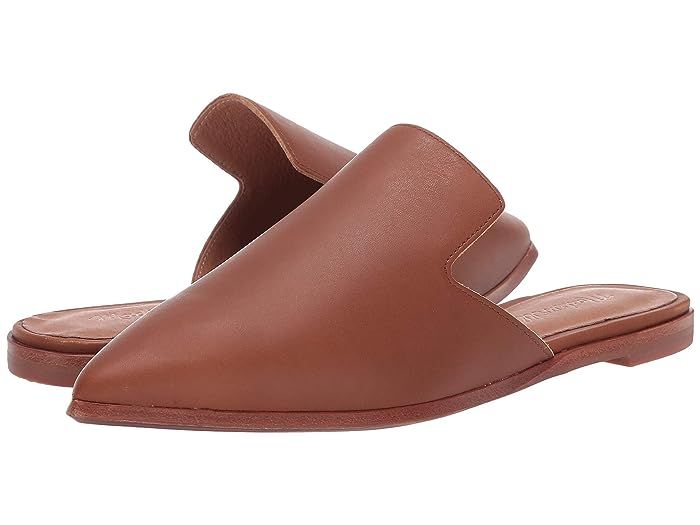 Madewell Gemma Mule in Leather (English Saddle) Women's Shoes | Zappos