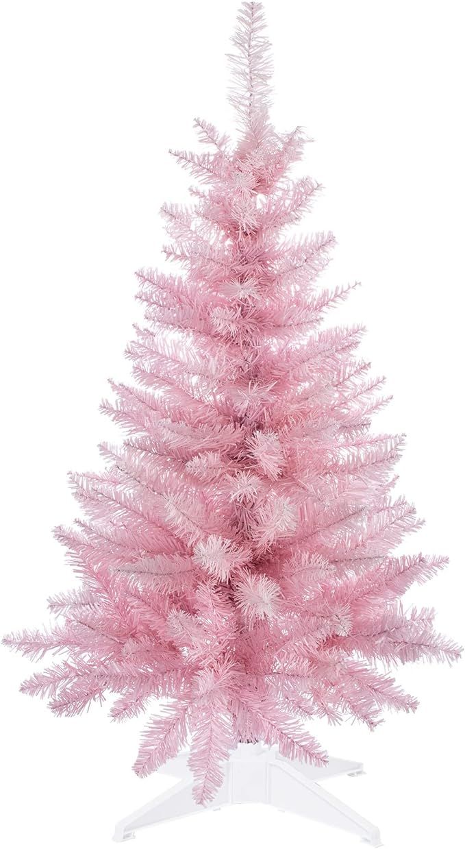 Mini Christmas Tree 3FT Artificial Desktop Xmas Tree for Holiday Decor 160 Branch Tips, Cherry Bl... | Amazon (US)