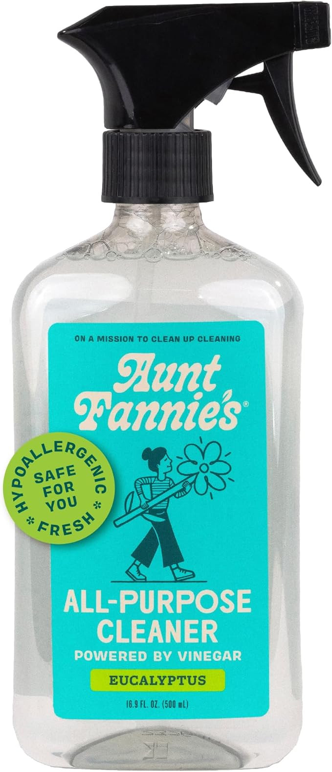 Aunt Fannie's All Purpose Household Cleaner, Multi-surface Spray, Powered by Vinegar for Kitchen,... | Amazon (US)