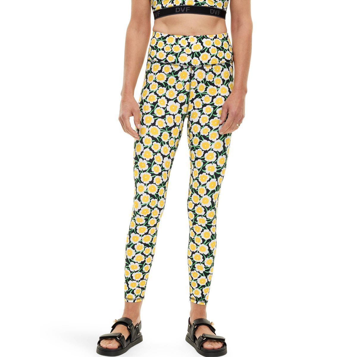 Women's Yellow Poppy Leggings - DVF for Target | Target