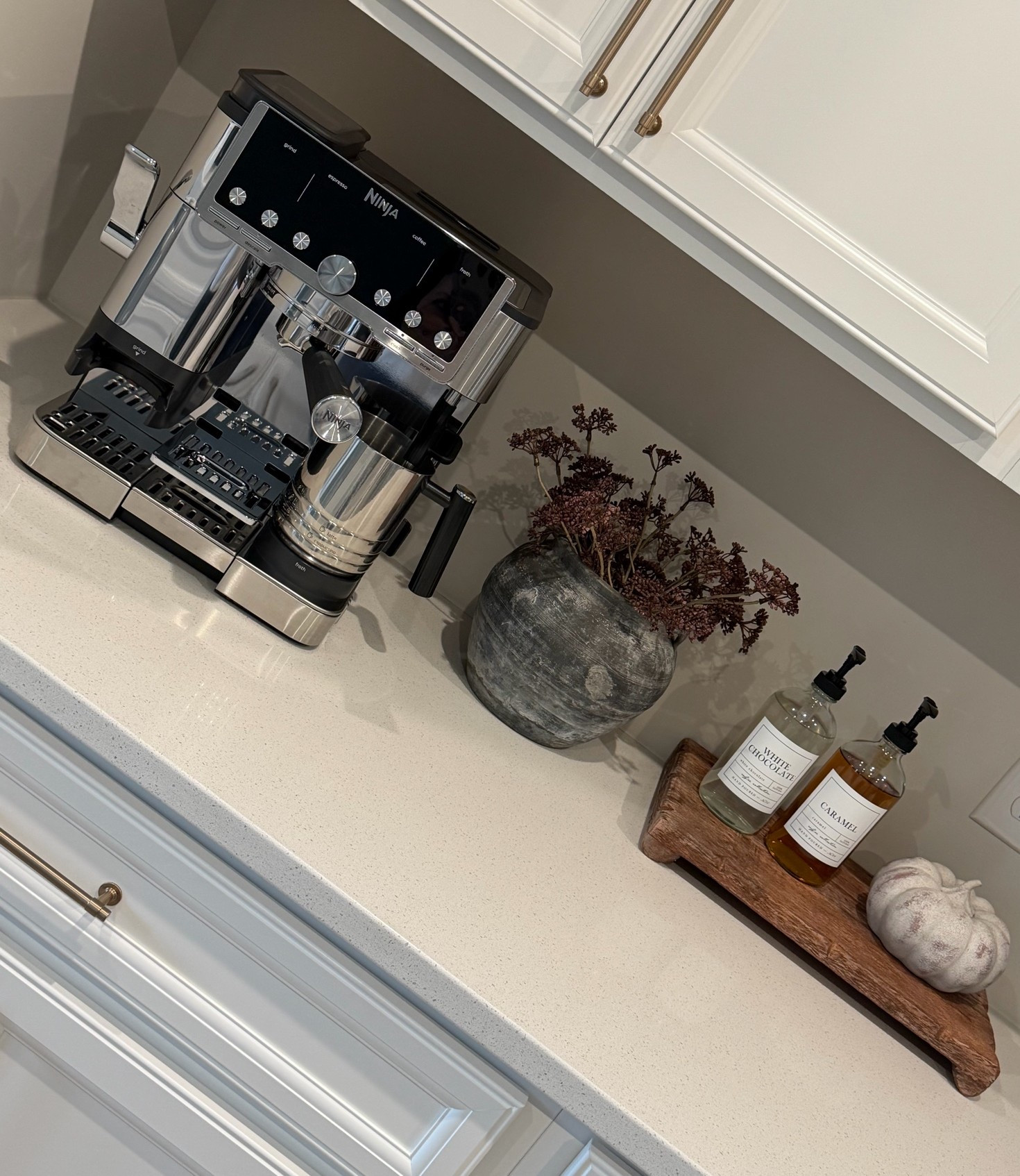 Coffee station, coffee bar, ninja cafe luxe pro, ninja, wood riser, syrup dispenser

#LTKSeasonal #LTKSaleAlert #LTKHome