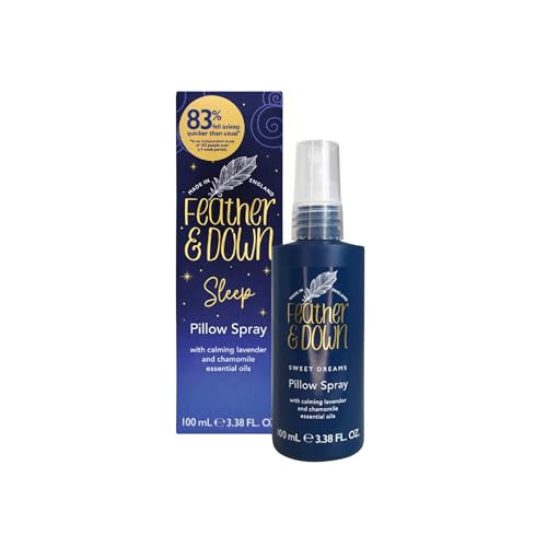 Feather & Down Sweet Dream Pillow Spray (100ml) - With Calming Lavender & Chamomile Essential Oils. Encouraging Calm, Tranquility & a Restful Night's Sleep. | Amazon (UK)