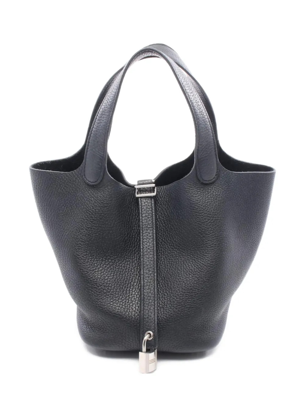 Hermès Pre-Owned 2021 Picotin Lock PM handbag - Black | Farfetch Global