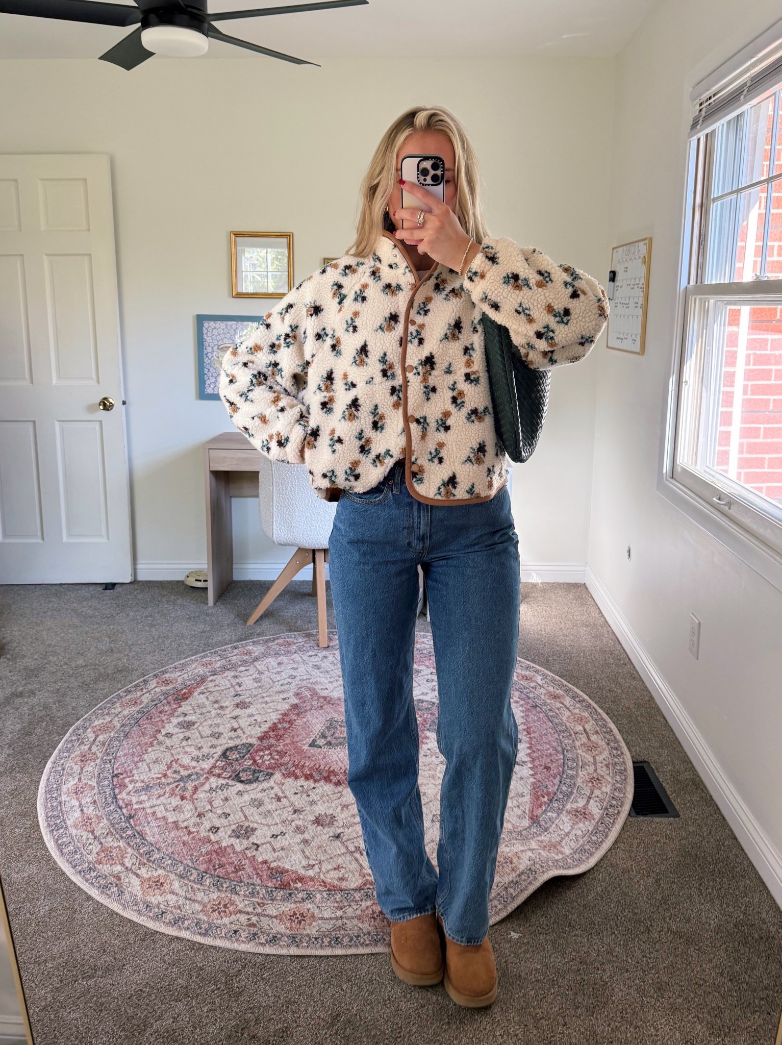 Dinner & chill fit 🍂🌲🫐✨ Sherpa is from my store (Waterlilyclothing.com) launching this Sunday 3pm ET!