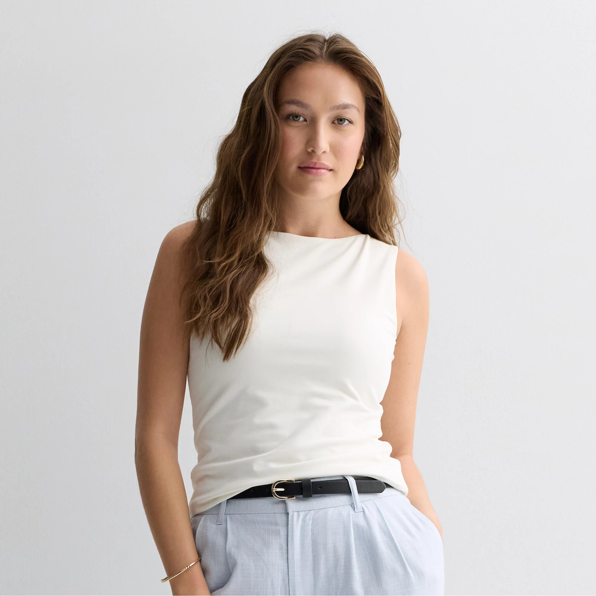 Juniors' SO® Boatneck Tank Top | Kohl's