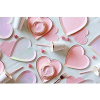 Just Artifacts Event & Party Disposable Napkins, Plates, Cups Tableware Kit | 39Pcs, Valentine's Day | Etsy (US)