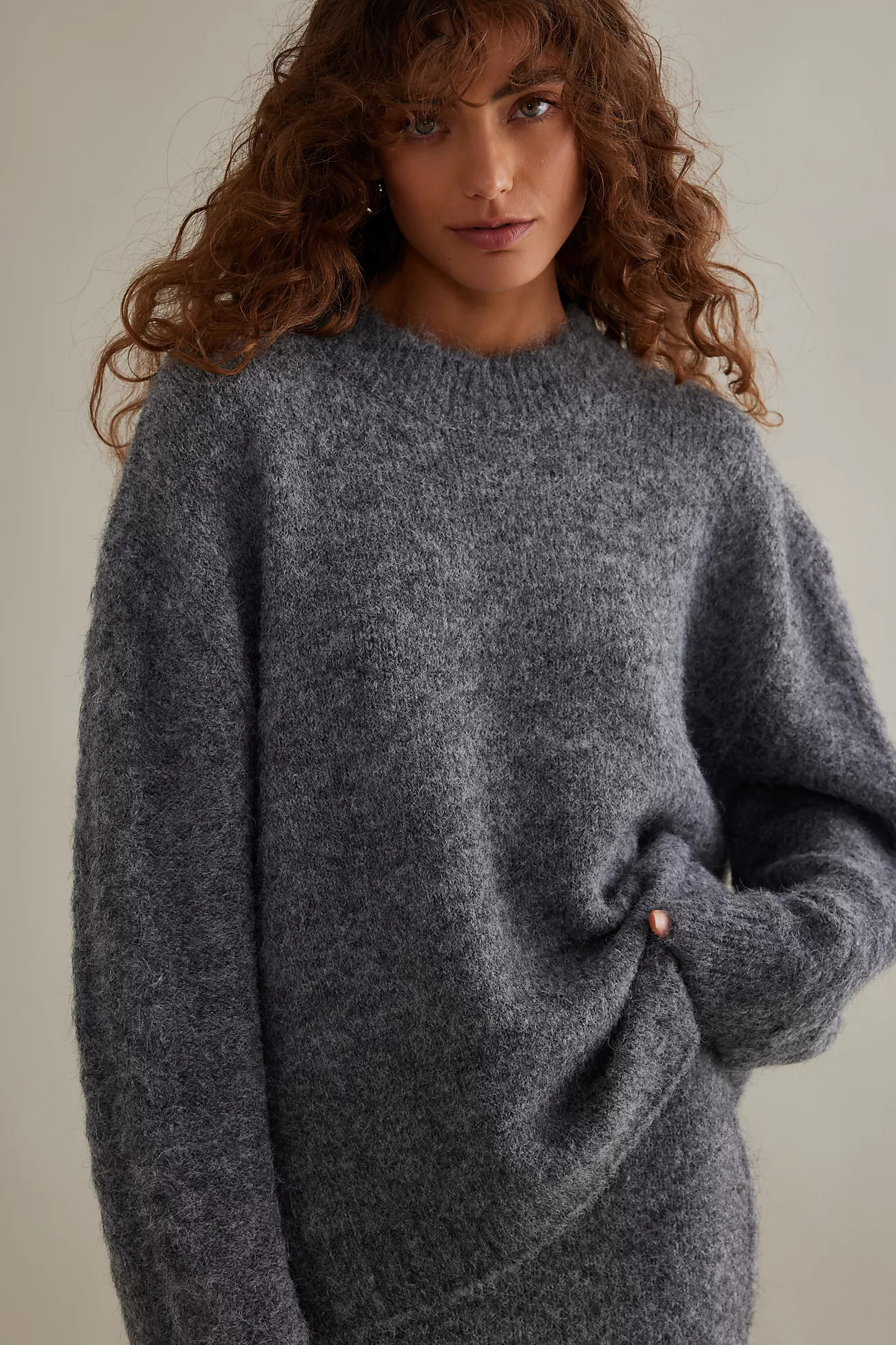 Mabel Oversized Crew Neck Jumper | Anthropologie (UK)