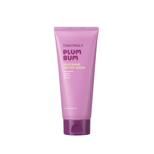 TONYMOLY Plum Bum Tightening Peptide Serum, 6.76 fl oz, with Vitamin C and Glycerin       Send to... | Amazon (US)