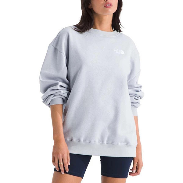 Women's The North Face Evolution Crewneck Sweatshirt Medium Mystic Haze | Scheels Sports