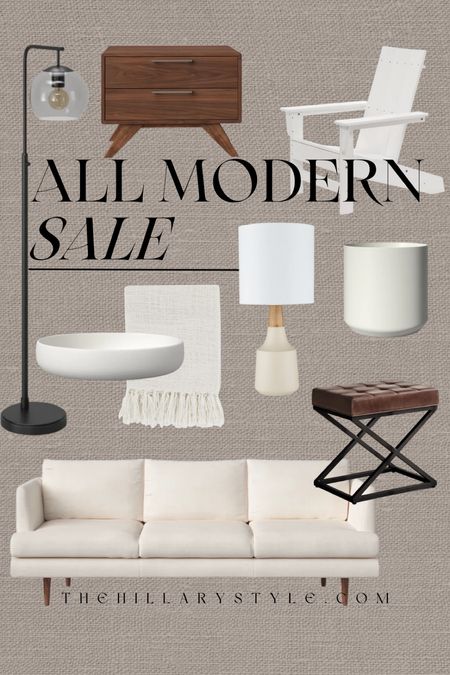 Labor sales have started and All Modern has some great selections to revamp your living space before the holidays. We love the clean lines and crisp colors of these pieces but there are so many more options to choose from. neutral home decor, modern home, modern home design, home inspo, Living room, great room, modern home, home decor, home finds

#LTKSale #LTKsalealert #LTKhome