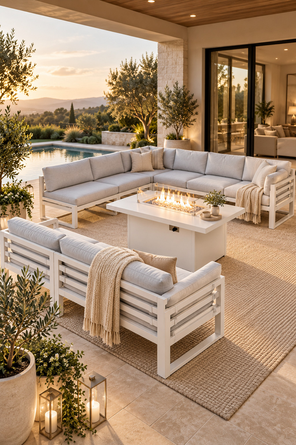 I could totally picture spending every fall evening out here 🤎 These outdoor conversation sets with fire pit tables from Wayfair are such a vibe, especially with the Big Furniture Sale happening and styles up to 50% off. Add pillows, throws, and snacks and you’re set. #WayfairFinds #WayfairSale #OutdoorConversationSet #FirePitFurniture #PatioFurniture #OutdoorDecor #FallOutdoorLiving #BackyardIdeas #CozyPatio #PatioStyle #FallMustHave #FurnitureFinds #OutdoorSpace #HomeSale #UpTo50Off 

 #LTKSeasonal #LTKHome #LTKSaleAlert