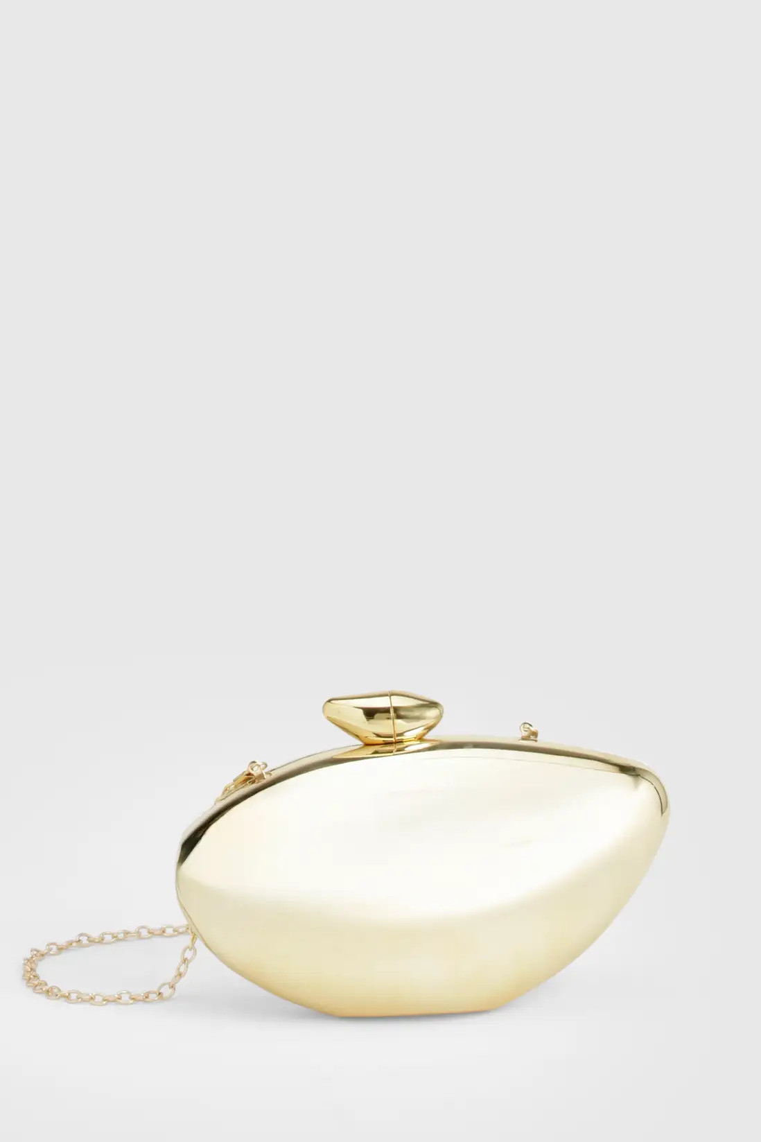 Metallic Acrylic Clutch Bag | Boohoo.com (UK & IE)