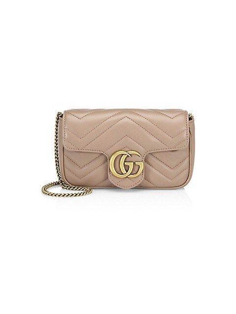GG Marmont Matelassé Leather Mini Chain Camera Bag | Saks Fifth Avenue
