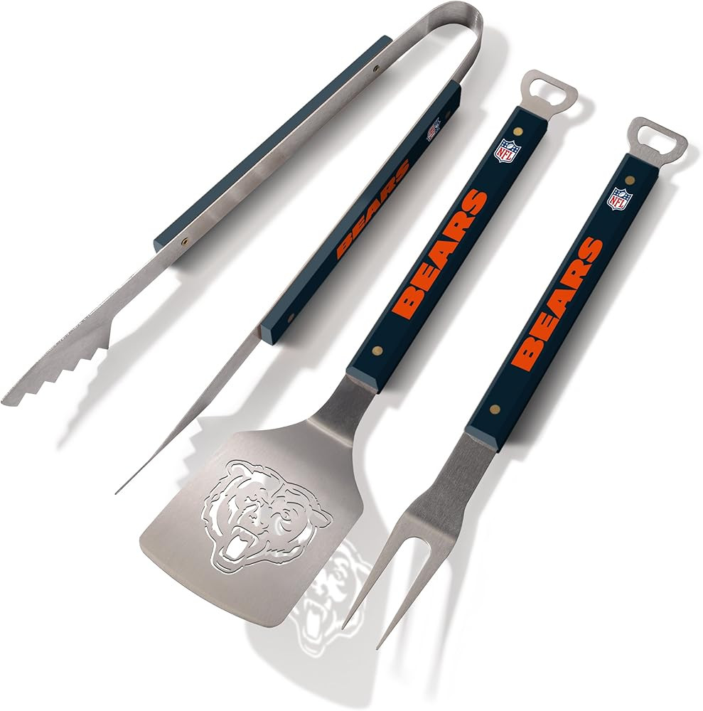 YouTheFan NFL Spirit Series 3-Piece BBQ Set | Amazon (US)