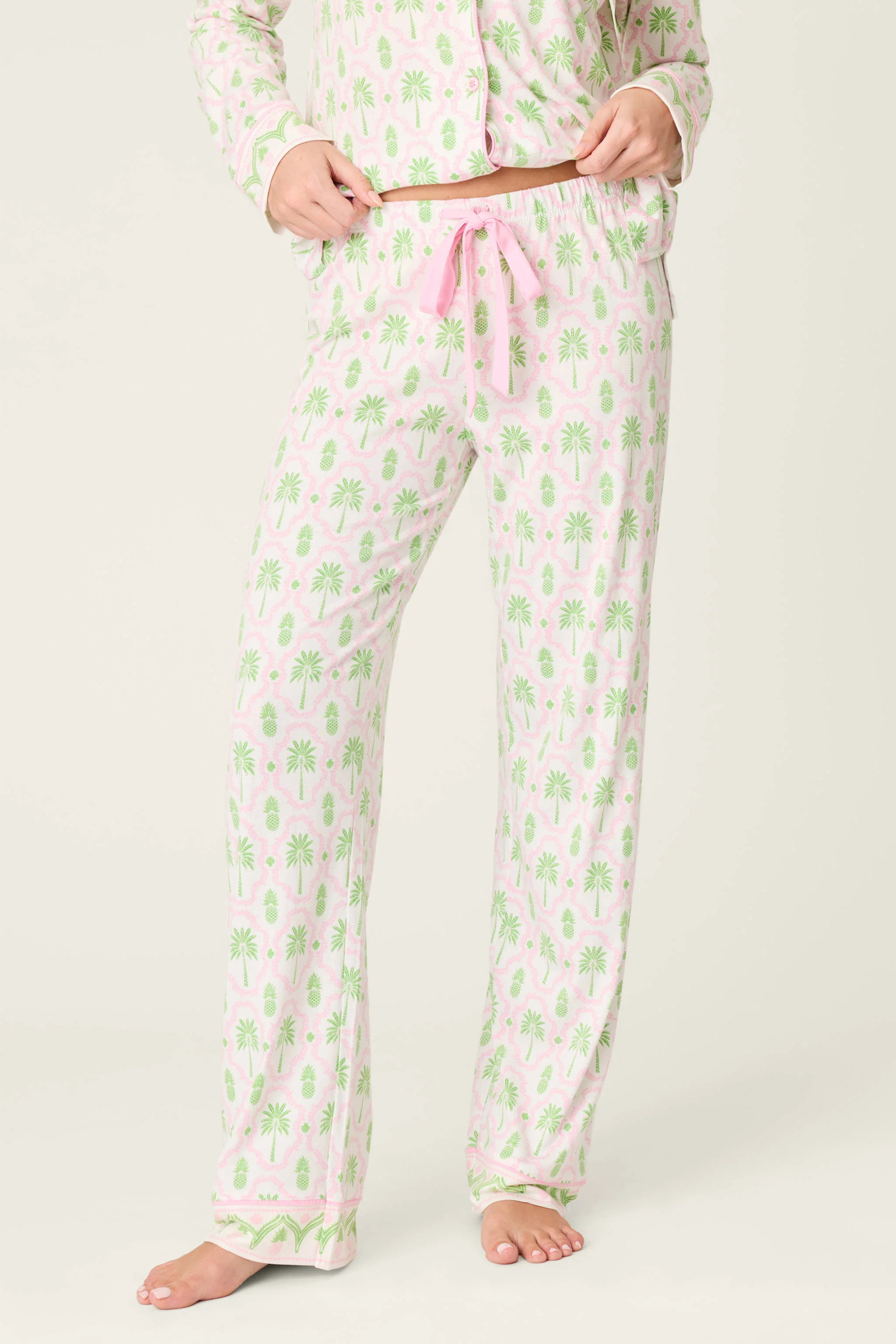 Playful Prints Island Time Open Leg PJ Pants | PJ Salvage
