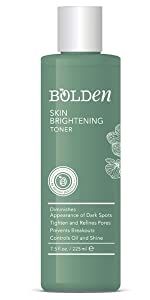 Bolden Skin Brightening Toner | Made with AHA Glycolic Acid, Pore Minimizer Niacinamide, and Hydr... | Amazon (US)