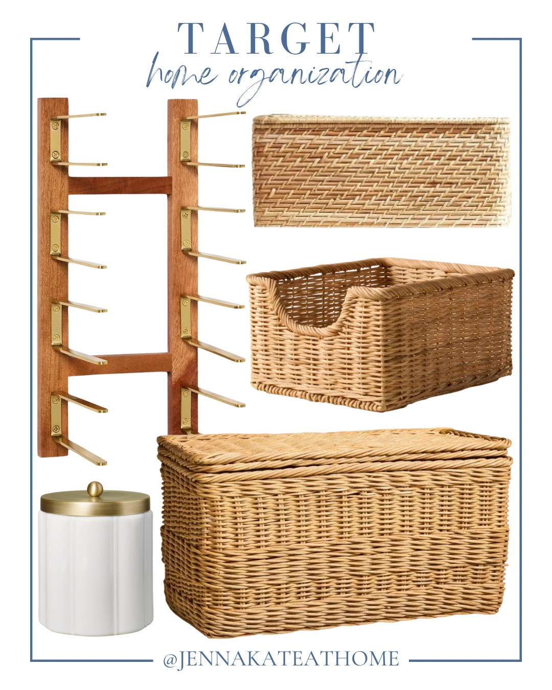 Storage for the new year includes book rack, storage baskets, canister, rattan basket.

Home organization, storage solutions, looks for lesss

#LTKFindsUnder100 #LTKHome #LTKFindsUnder50