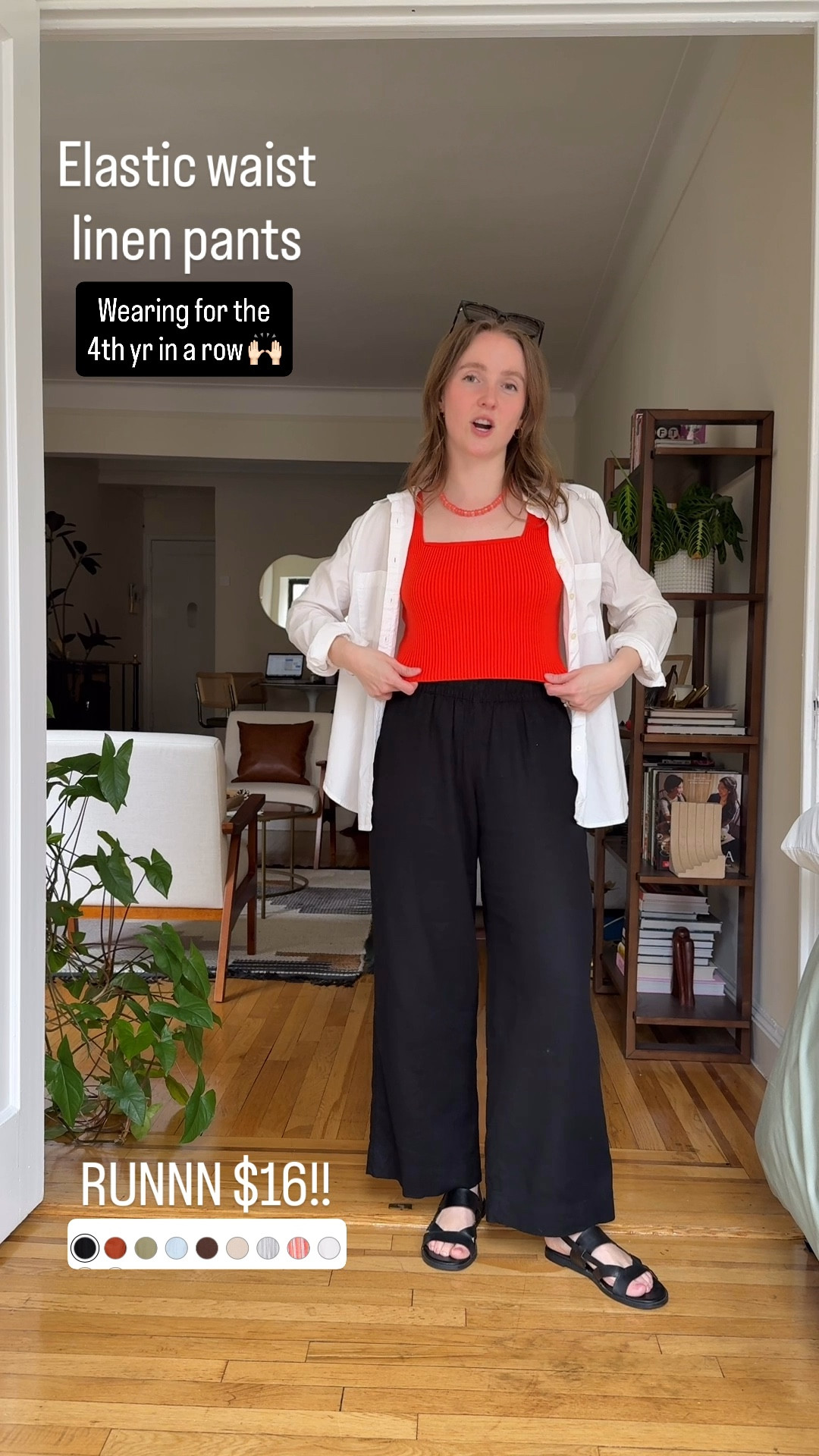 $16 elastic waist linen pants from old navy! A favorite 4 years in a row. Wearing xs petite I’m 5ft 2

#LTKPetite #LTKSaleAlert