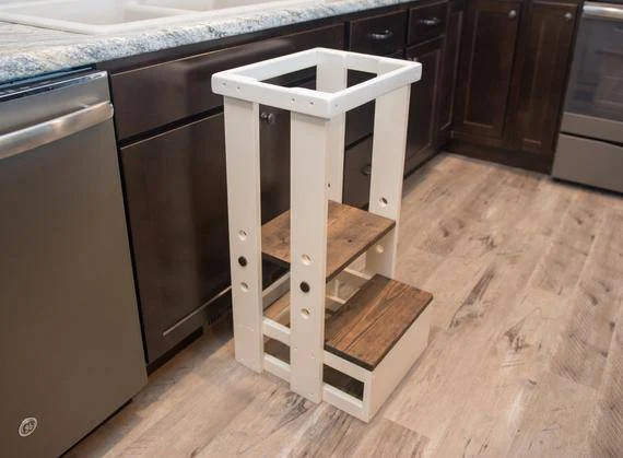Mommy's Helper, Adjustable Kitchen Step Stool | Etsy (US)
