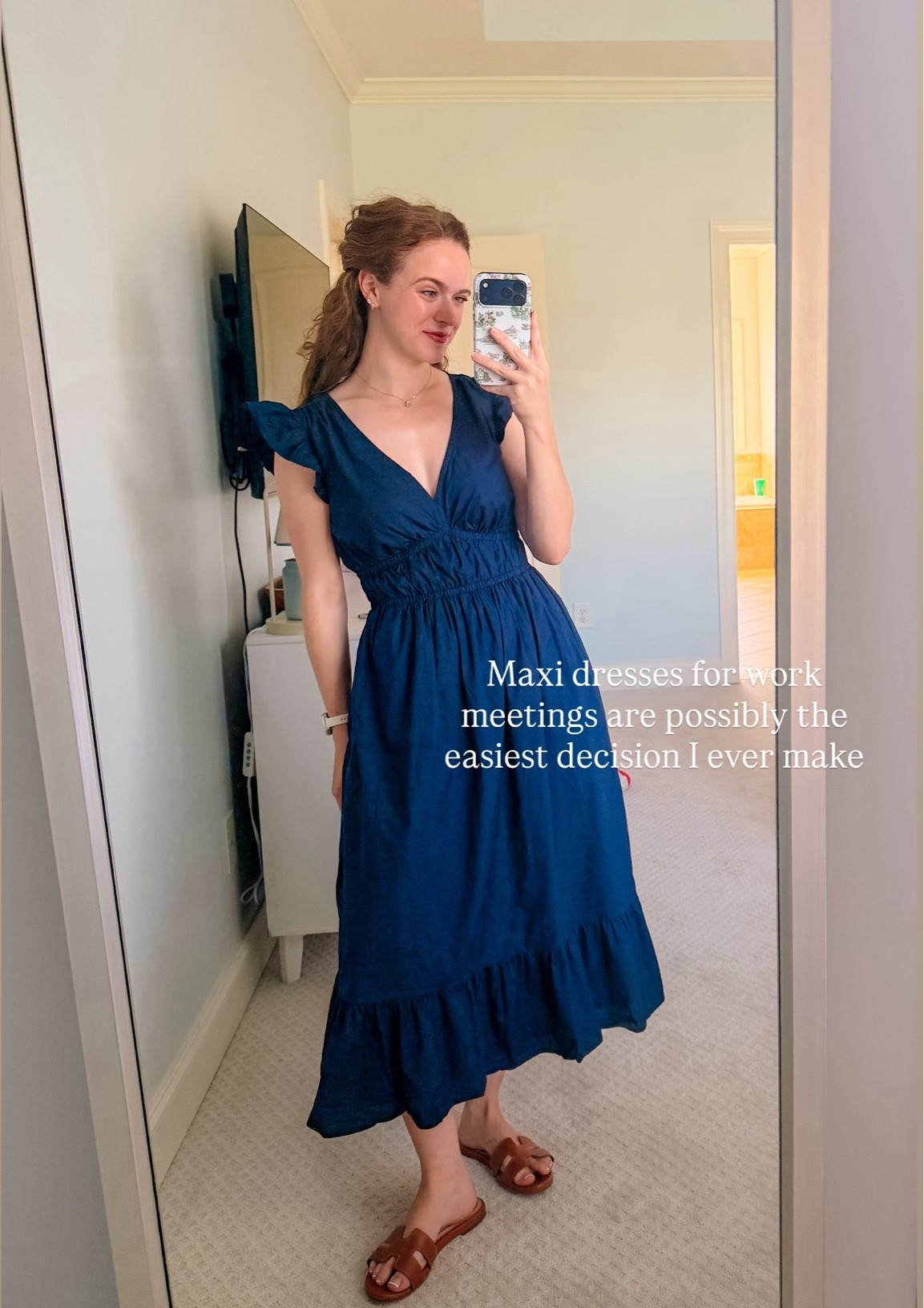 Work meetings call for a simple maxi dress & flats!!!

#LTKootd #LTKWorkwear