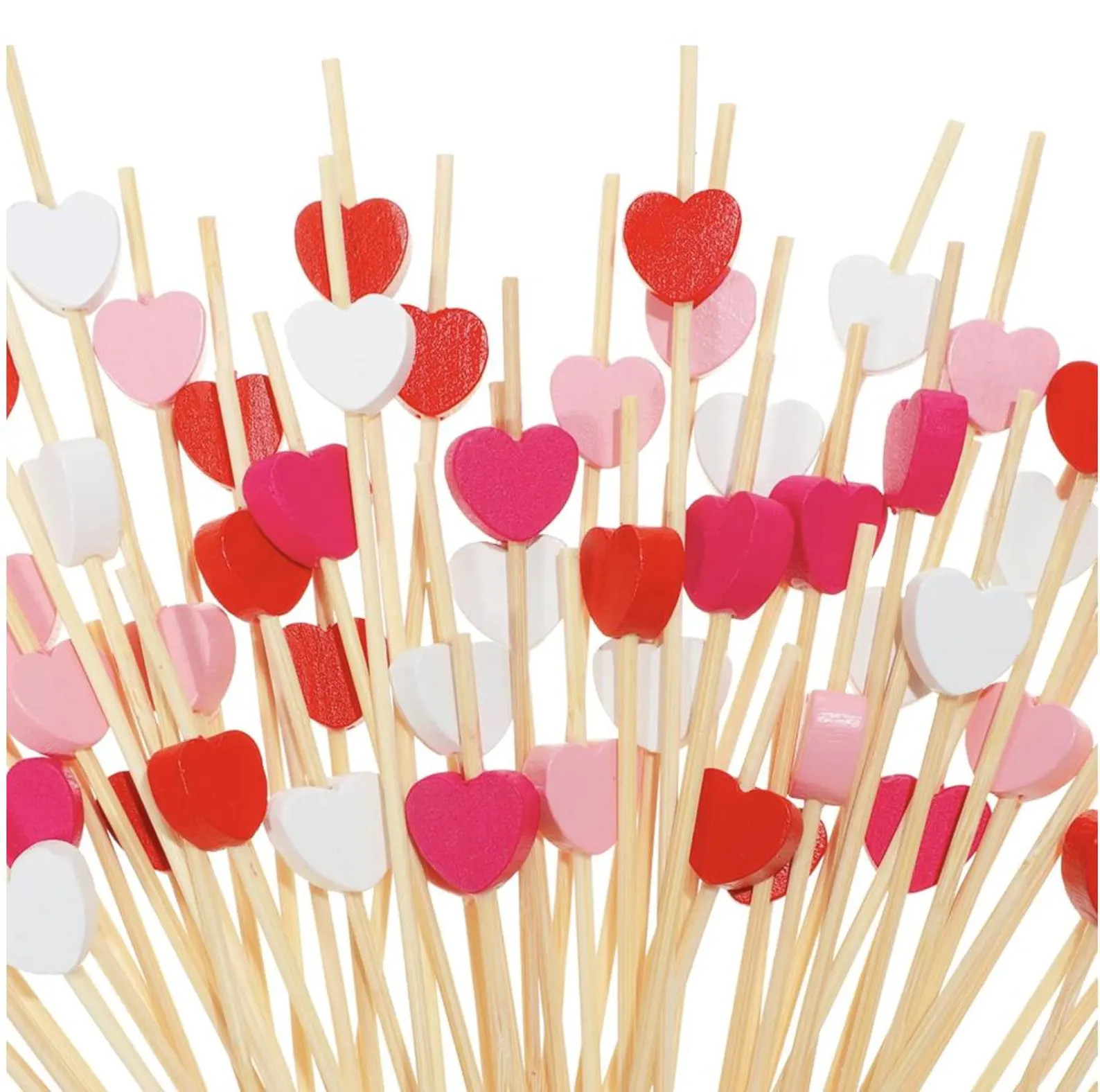 10-25-50-100 Piece Valentine Chacuterie Picks-Heart Cocktail Picks-LOVE Charcuterie Picks-Party P... | Etsy (US)