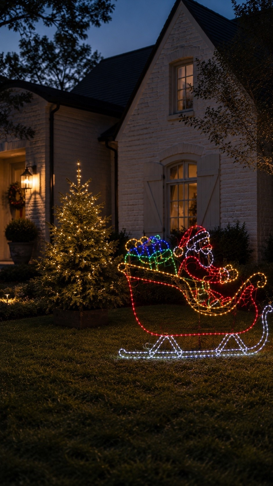 This vintage-style lighted Santa sleigh brings back so much Christmas nostalgia. Such a fun outdoor Christmas decoration that looks even better once it’s lit up at night.

#LTKSaleAlert #LTKHome