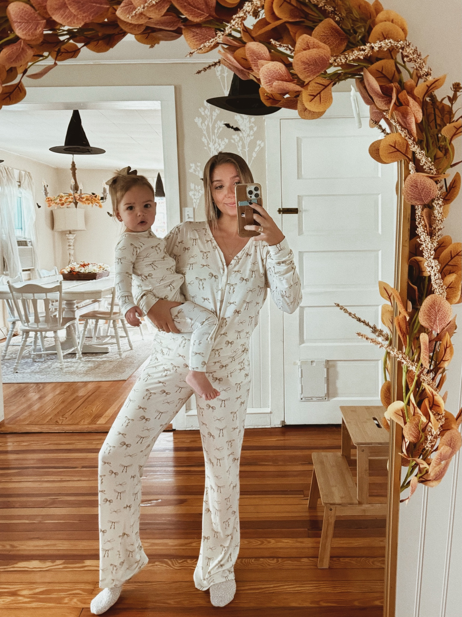 matching mommy & me pjs with my girl🤍

#LTKFamily #LTKBaby #LTKKids