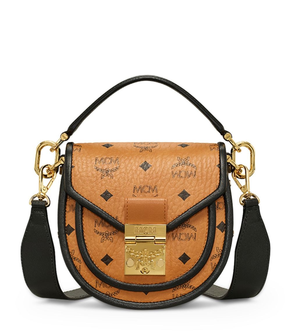 MCM Small Visetos Patricia Shoulder Bag | Harrods US | Harrods