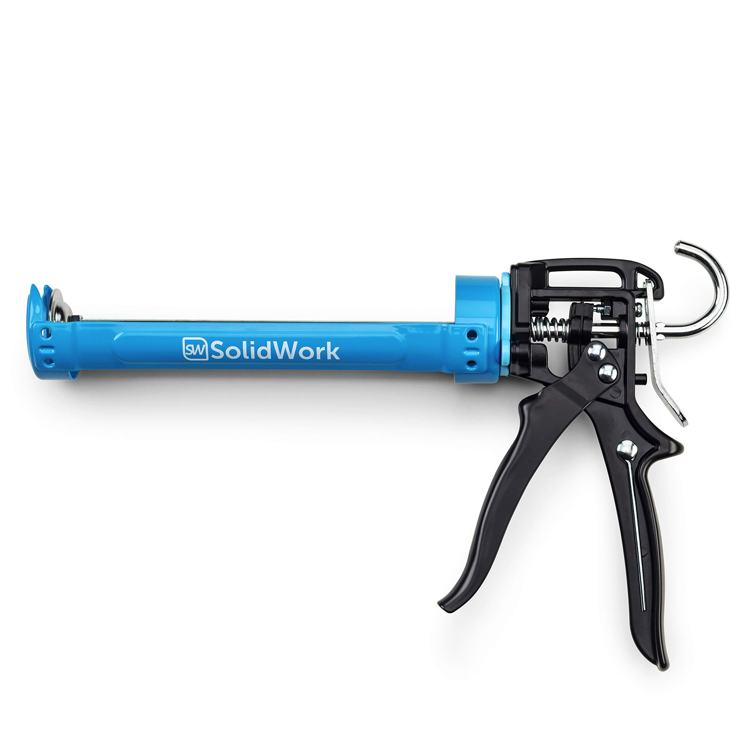 SolidWork Drip-Free Caulk Gun with Ergonomic Steel Handle, up to 1/10 Gallon Cartridge, Adjustabl... | Amazon (US)