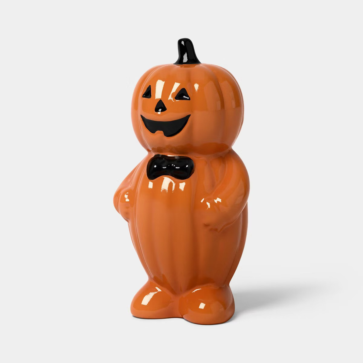 Ceramic Pumpkin Decorative Sculpture - Hyde and EEK! Boutique\u2122 Orange: Halloween | Target