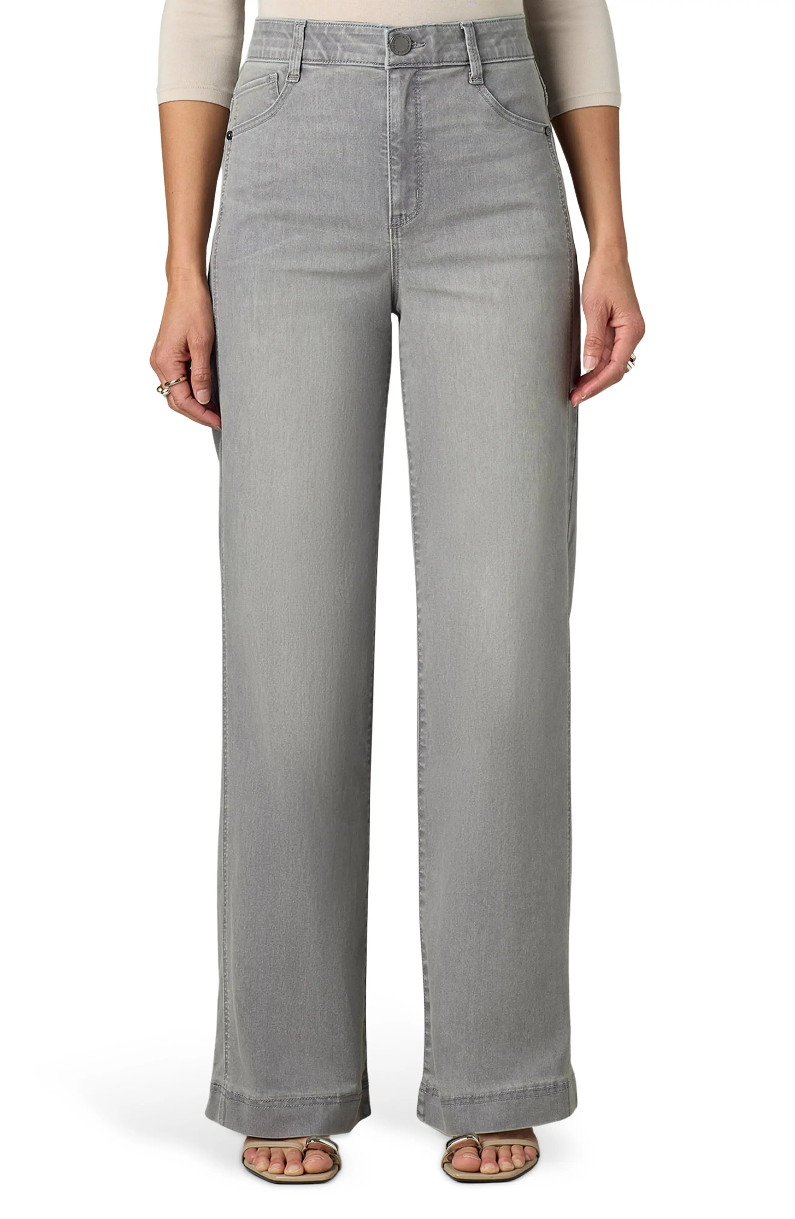 Gracie Skyrise Double Side Seam Wide Leg Jeans (Women) | Nordstrom | Nordstrom